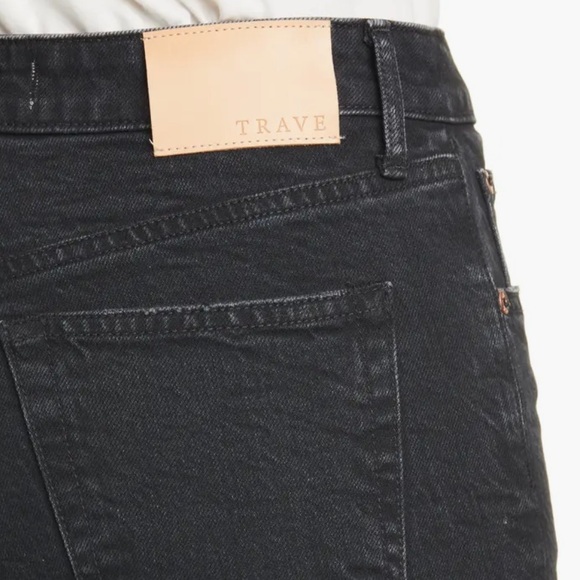 Trave | Berit Relaxed Straight Cuffed Jeans in Night Fever 26 - Picture 13 of 13